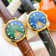 High Quality Omega Seamaster D-Blue Dial Gold Bezel Leather Strap 42mm Watch (7)_th.jpg